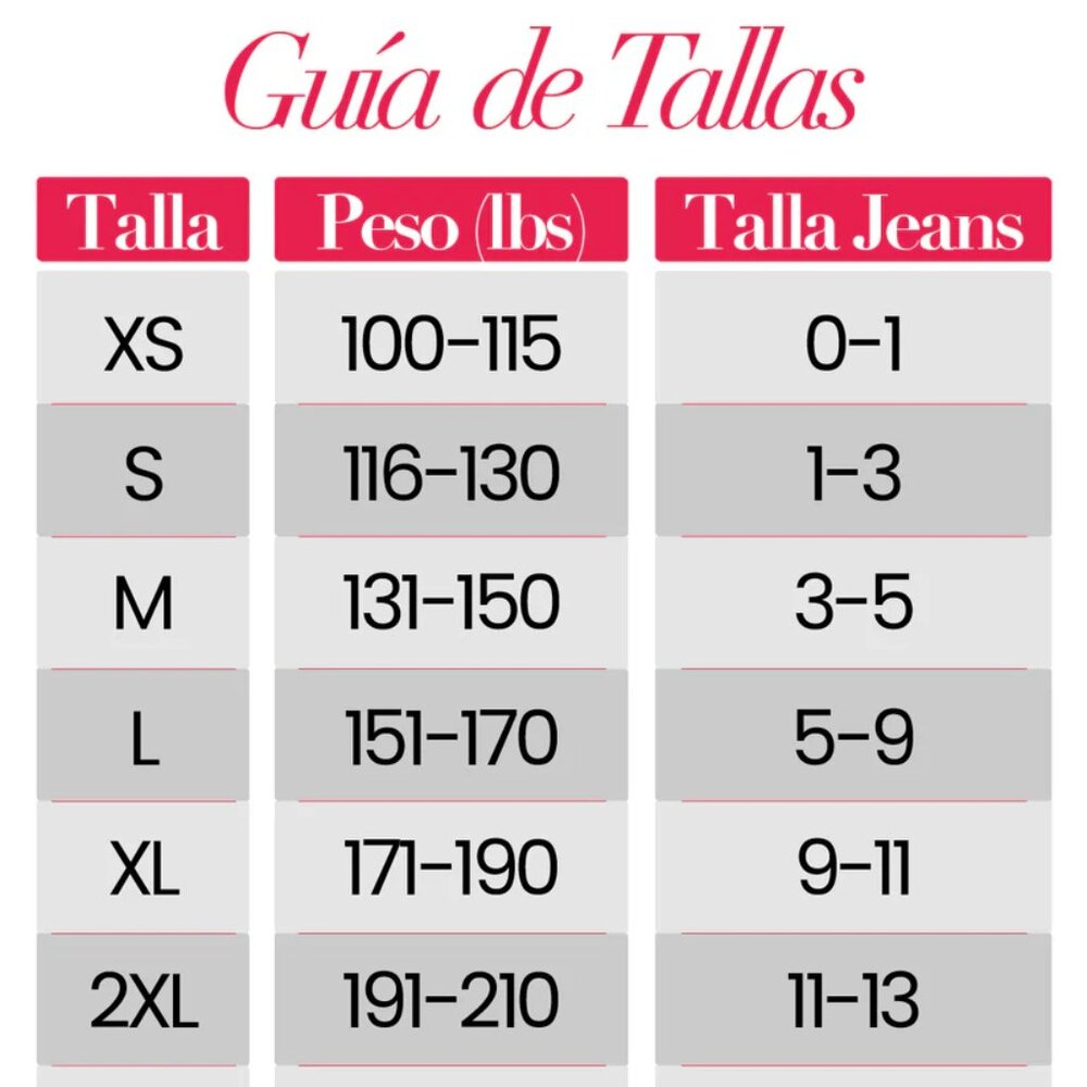 La Duqueza SMI7155 Women's Shapewear Faja Triple Gluteus Lift Enhance Curves XL - Picture 16 of 17